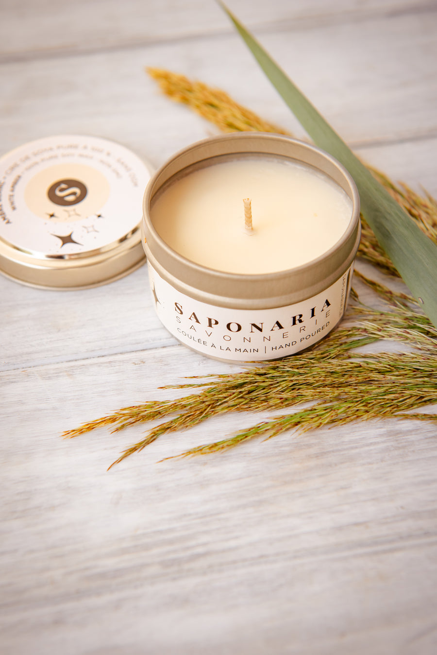 Soy Candle – White Amber